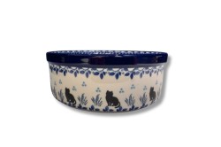 364 Bunzlau Rond Schaal 2855X 023 Ribbel Schalen Ø 12 cm